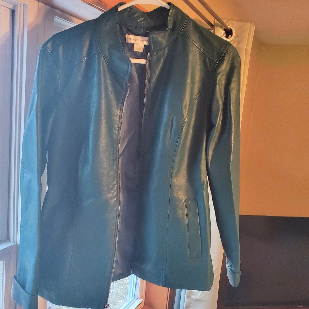 Green Leather Jacket